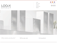 Tablet Screenshot of lookxgroup.com